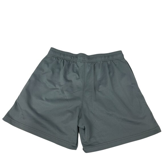 Hibbett Sports Gray Athletic Shorts Mens Size M Lightweight Mesh Polyester - Picture 6 of 6